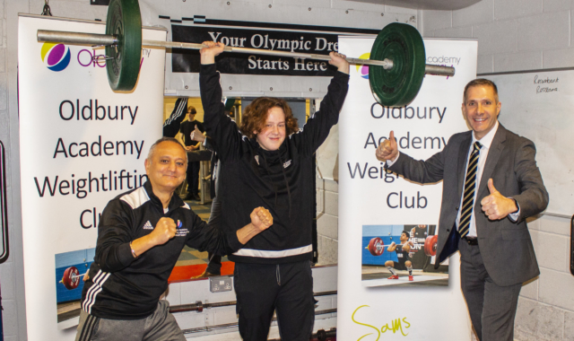 Weightlifting championships comes to Oldbury school